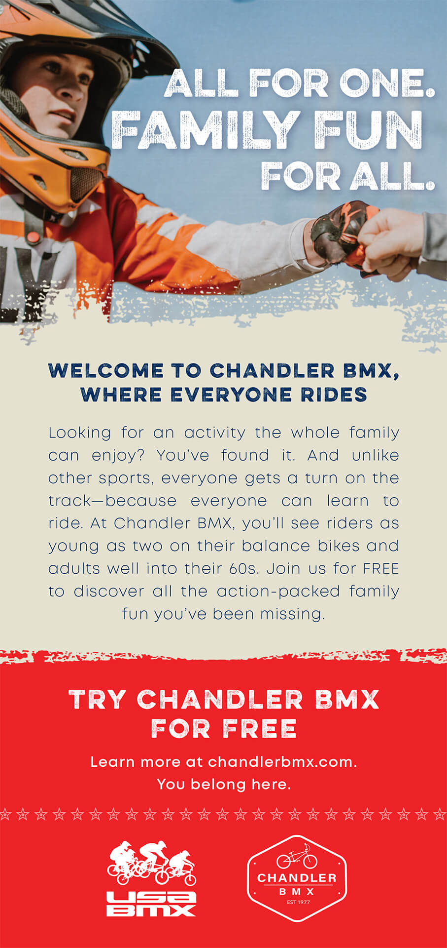 BMX LP | Try Chandler BMX for free