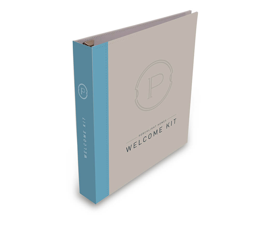 Porchlight Homes Welcome Kit book