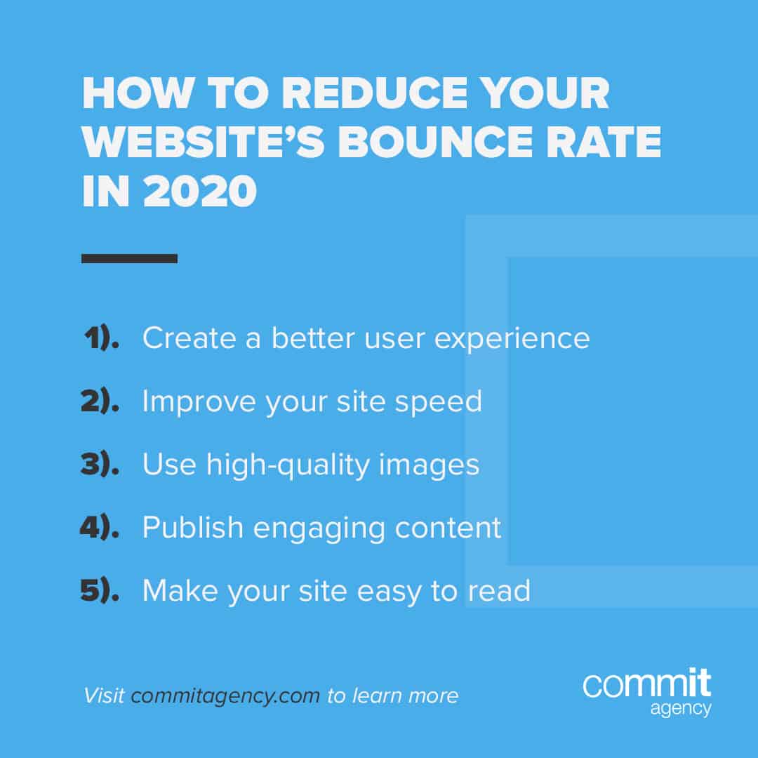 reduce websites bounce rate