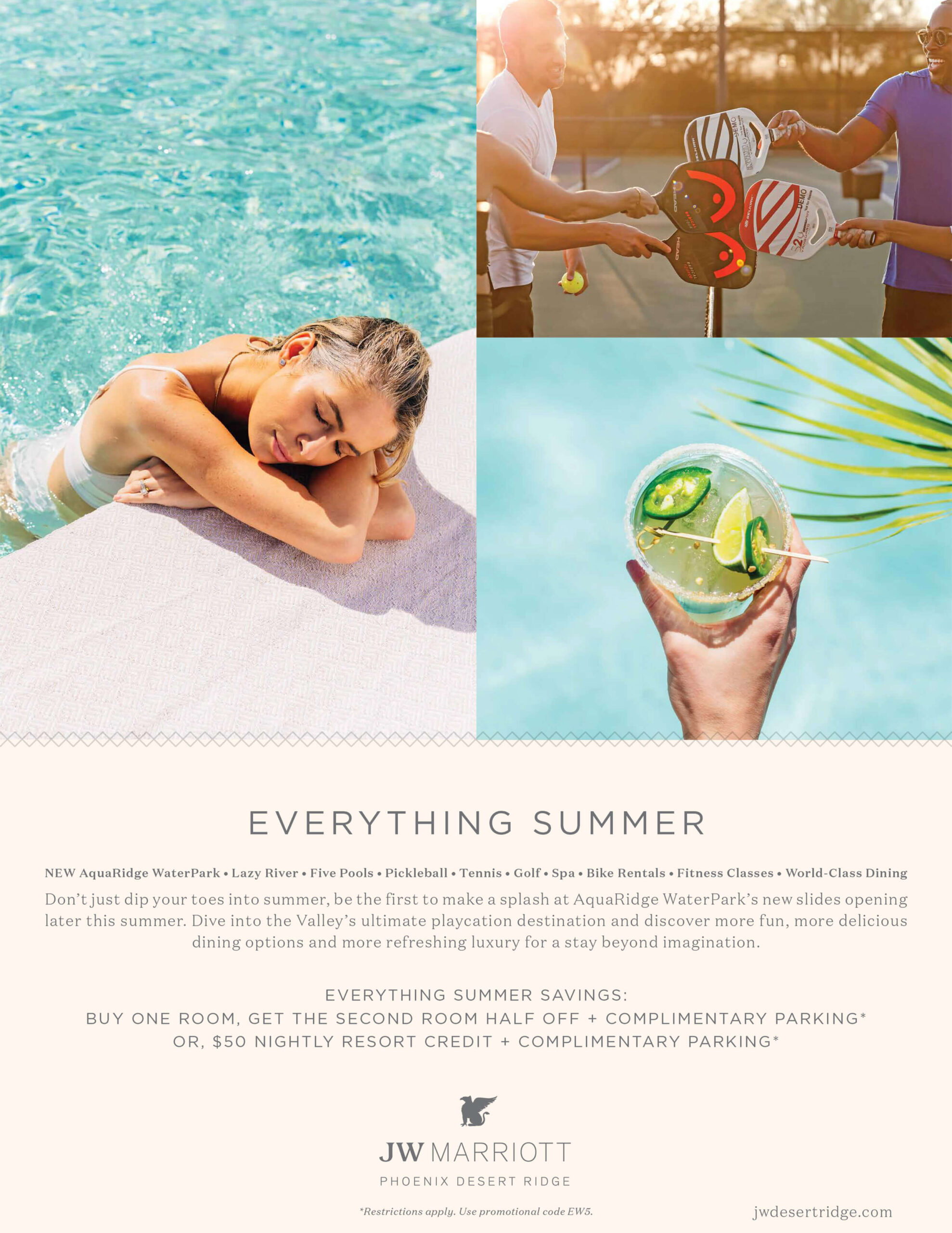 JW Marriott | Everything Summer poster