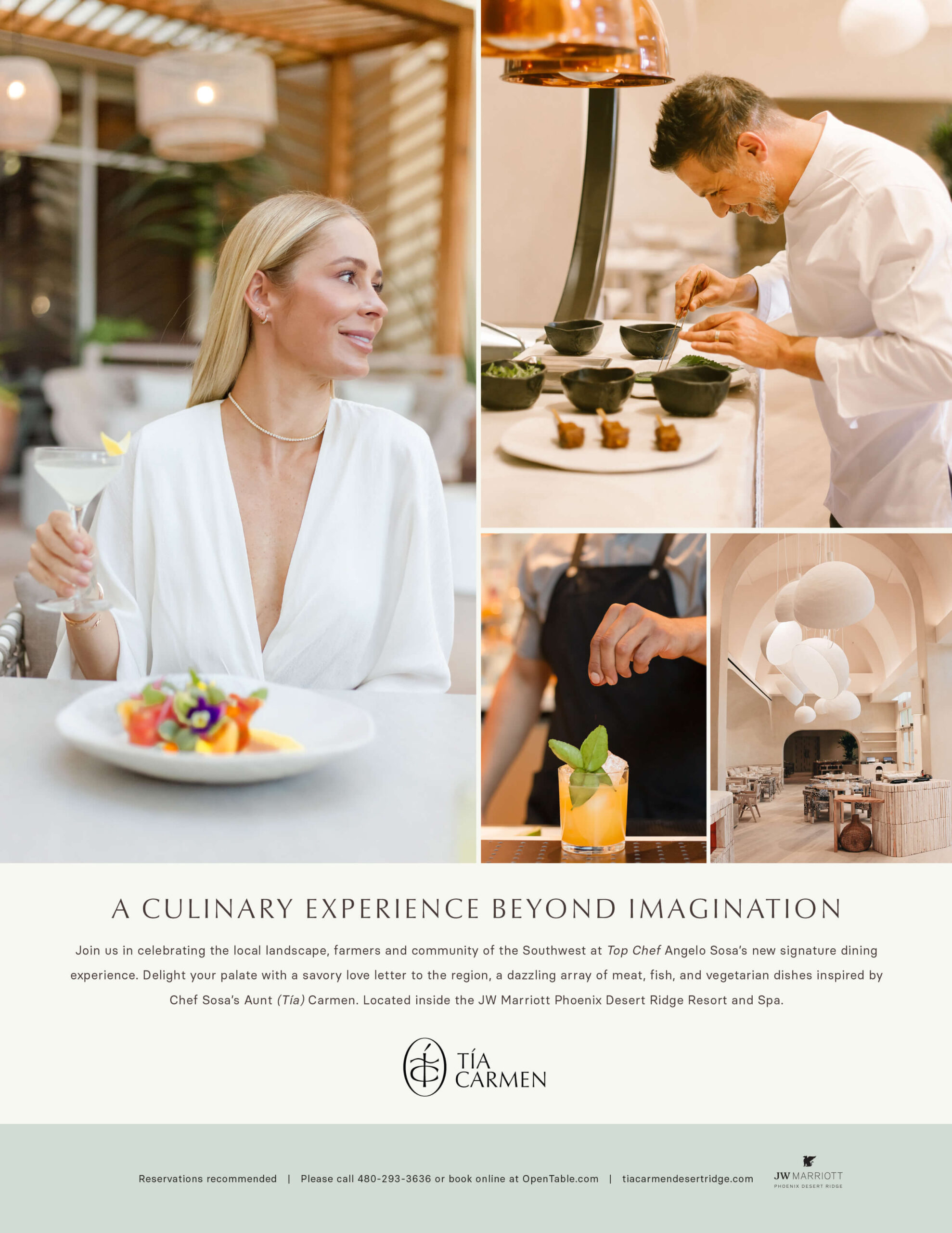 JW Marriott | A Culinary Experience Beyond Imagination poster