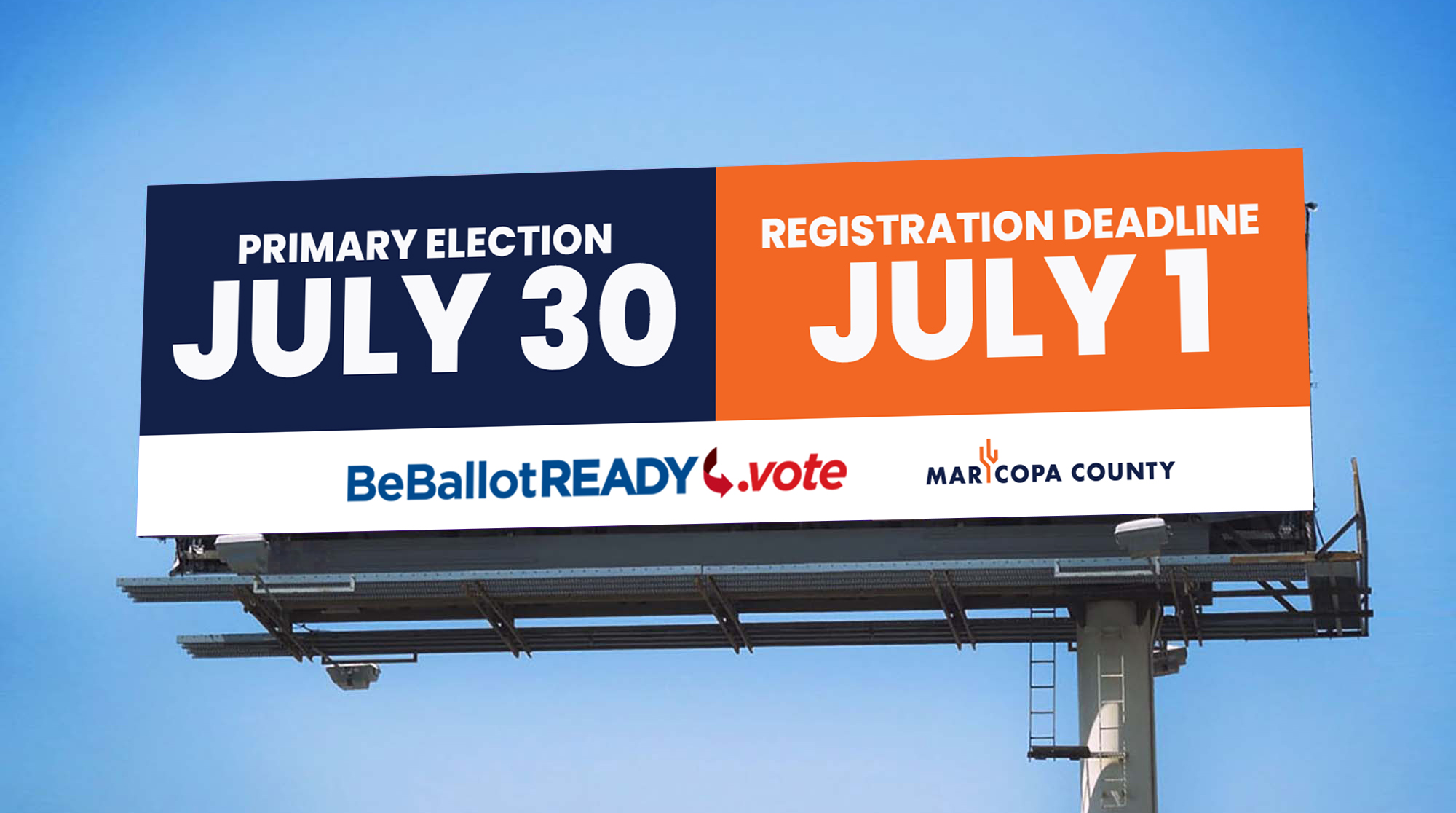 Be Ballot Ready .com Billboard