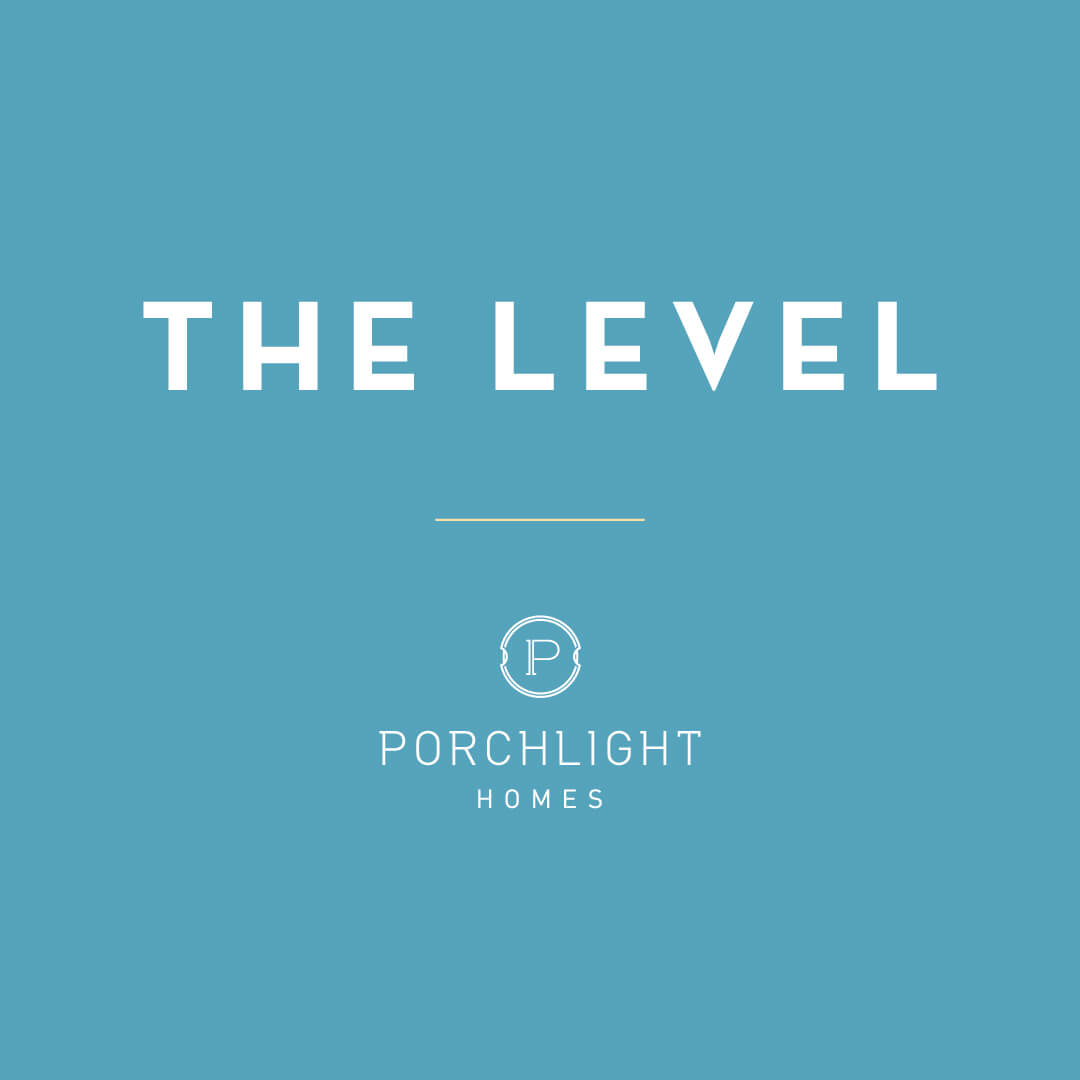 The Level | Porchlight Homes | logo