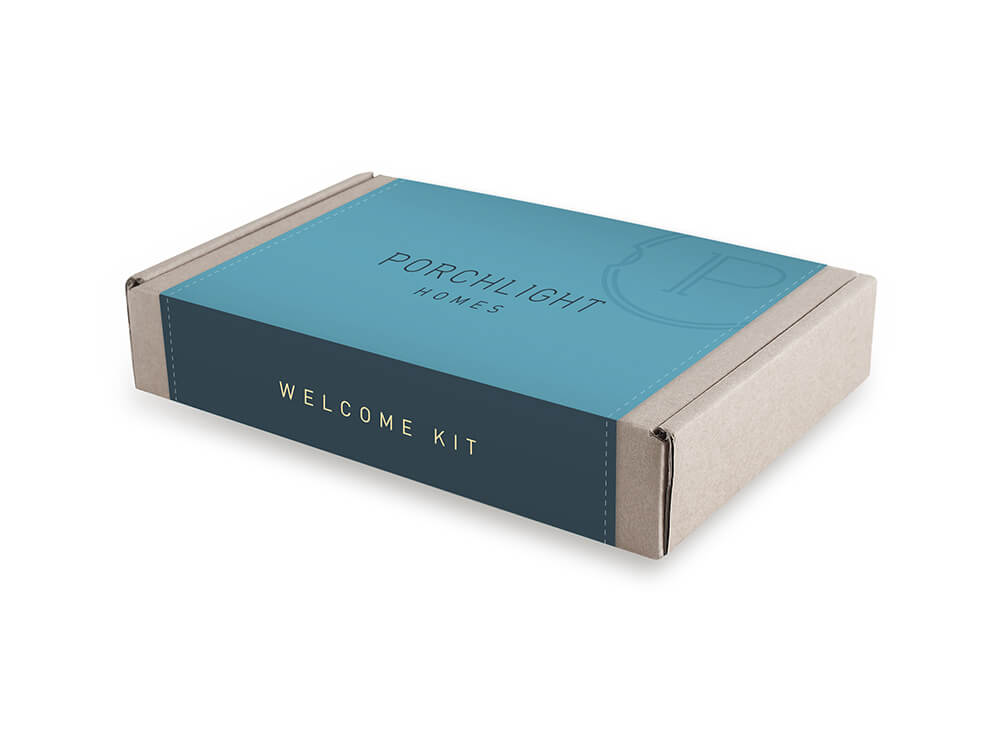 Porchlight Homes Welcome Kit box