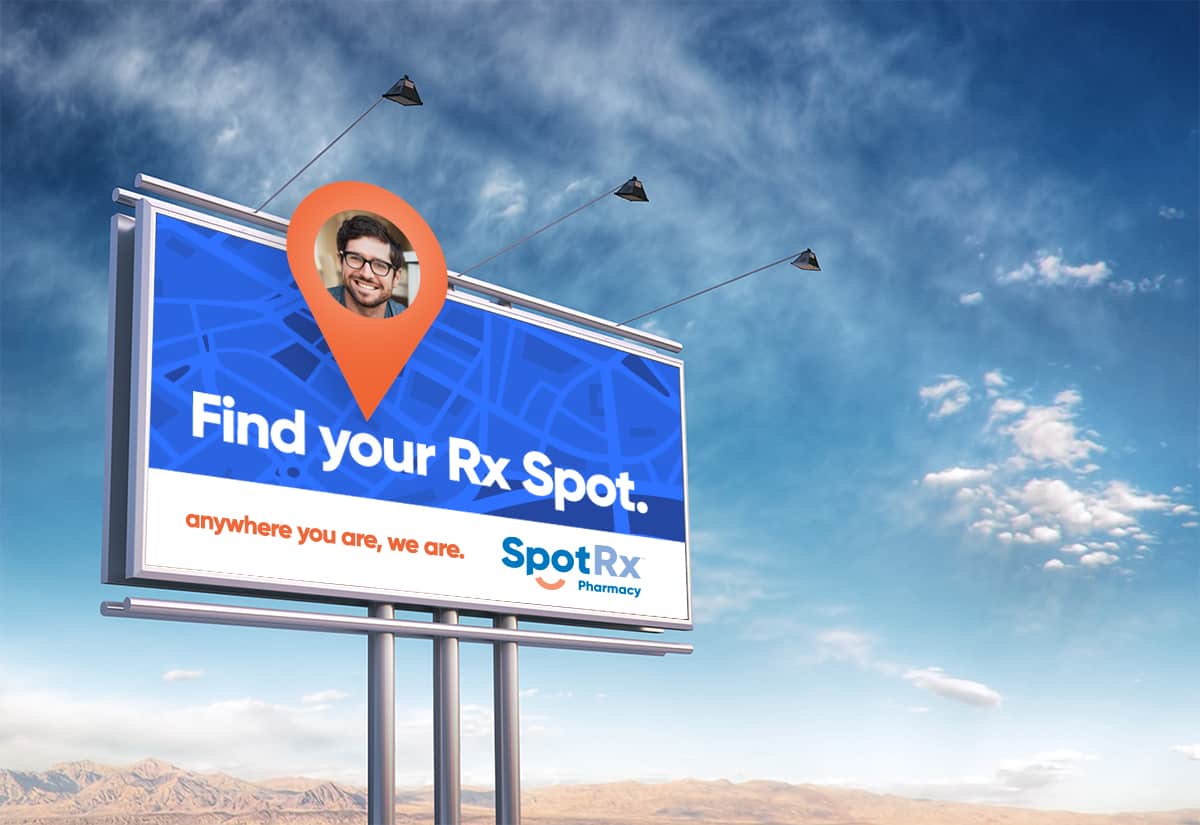 SportRx | Ad on a billboard