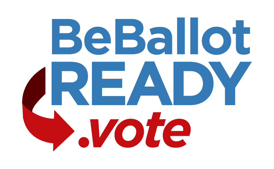 Be Ballot Ready .Vote Logo