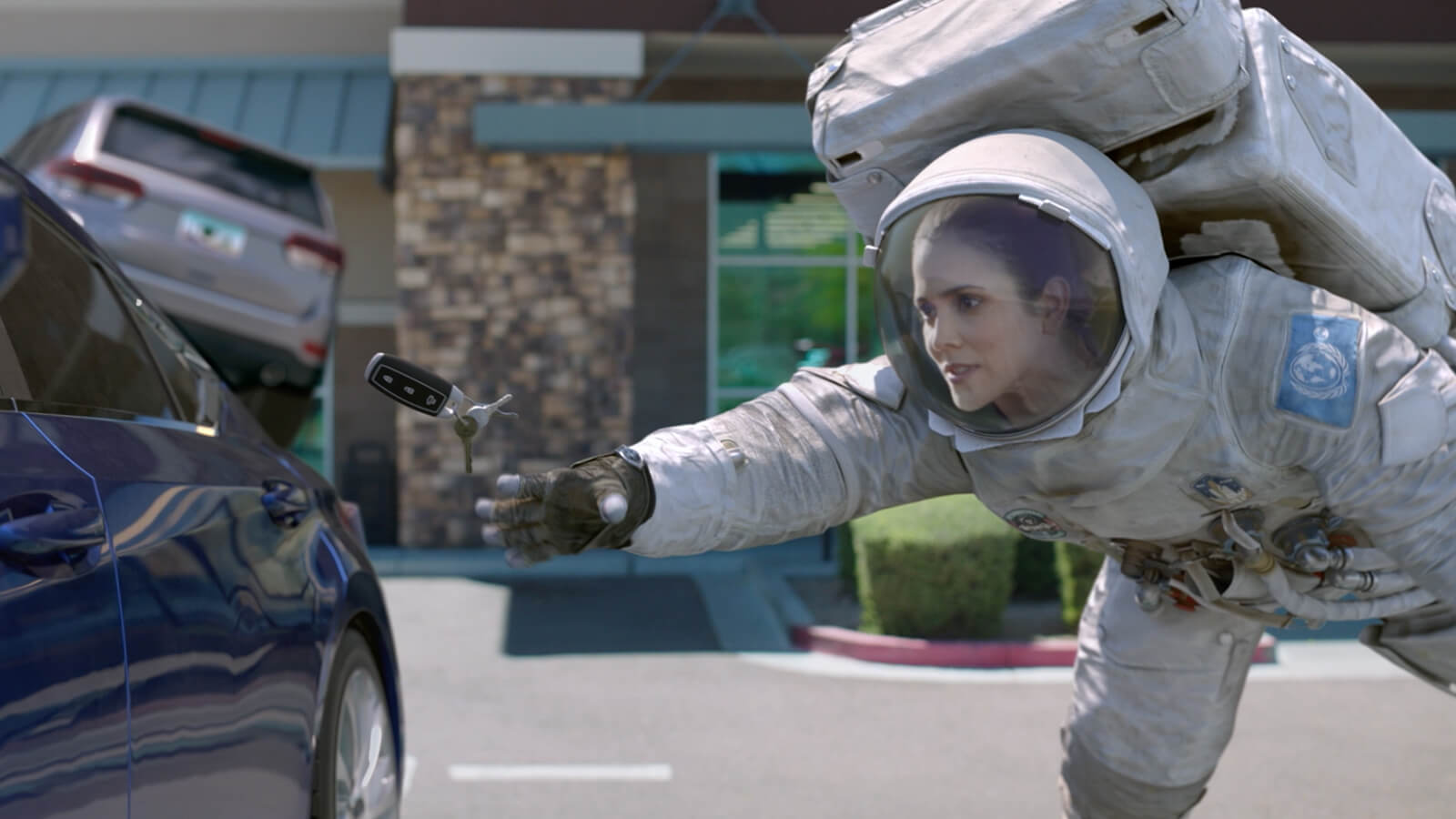 Image of Goodwill astronaut commercial