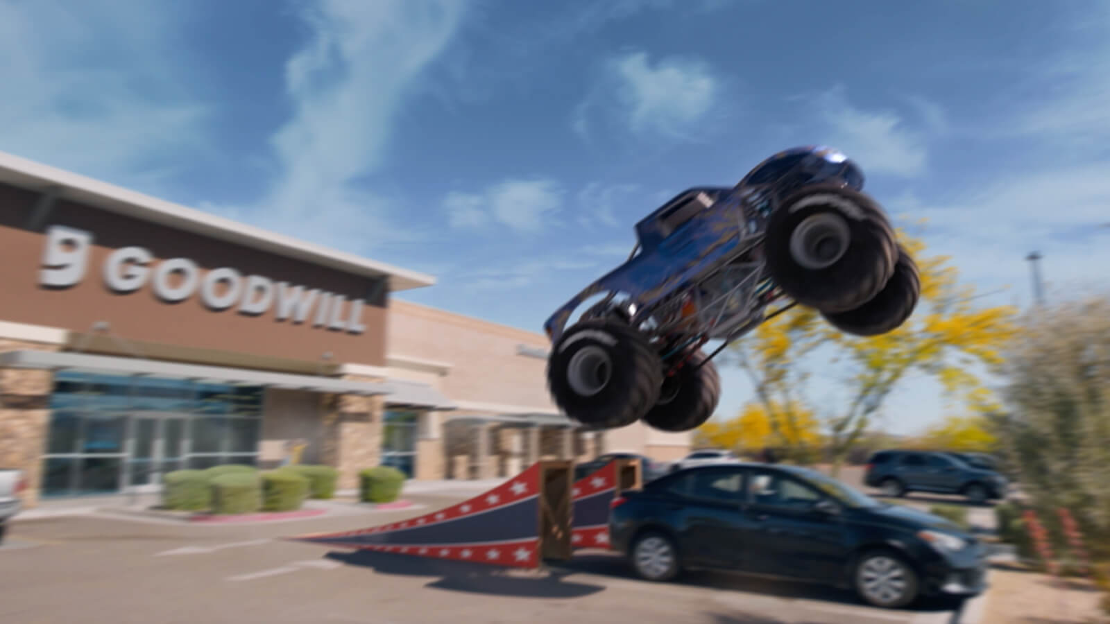 Image of Goodwill Monster Truck commercial