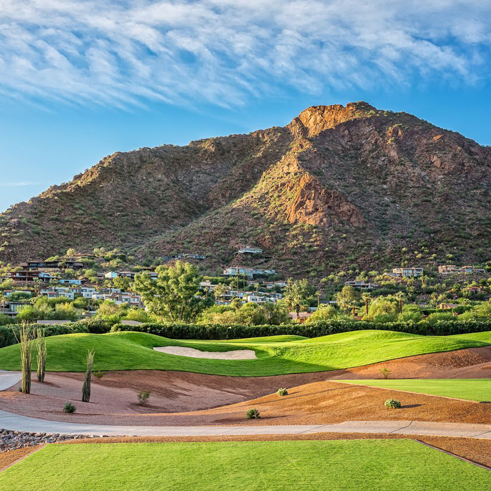 View of Mountain from golf course